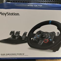 Driving Force Racing Wheel and Floor Pedals