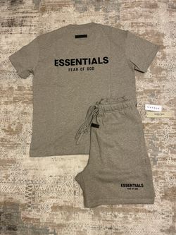 Dark Oat Essentials Short & Shorts Set