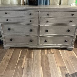 High end 6 drawer Wood Dresser