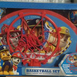 Paw Patrol Basketball Set