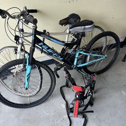 2 bikes & car bracket