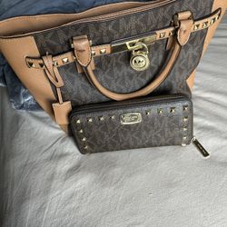 Micheal Kors Bag And Wallet 