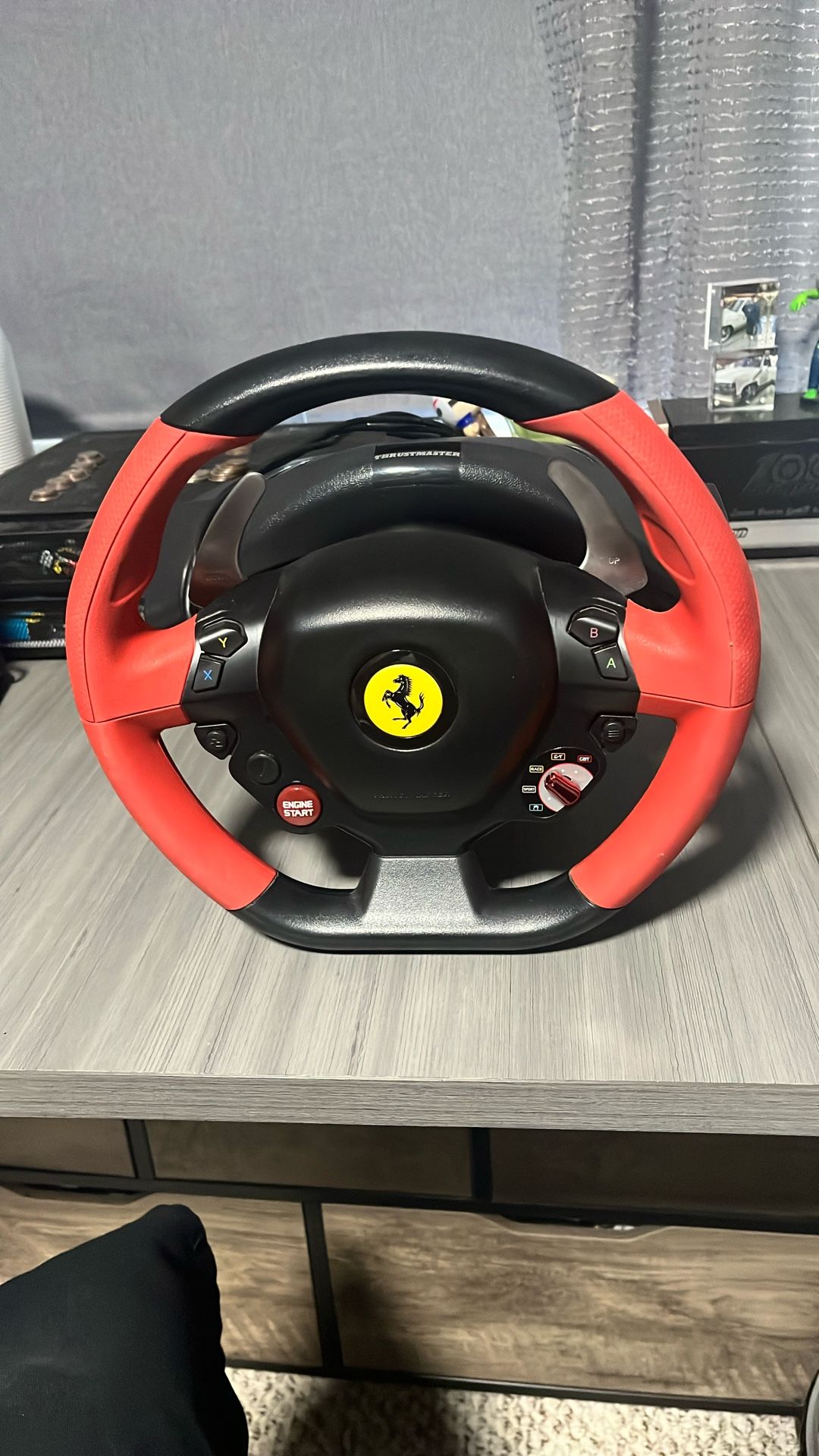 Thrustmaster Ferrari 458 Spider Steering Wheel & Pedals