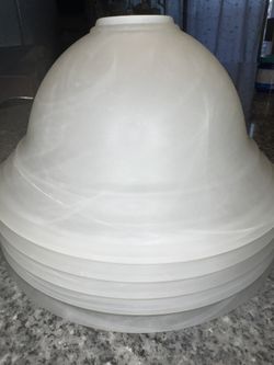 Lampshade replacement (5 Pcs. Bell Shaped Glass)