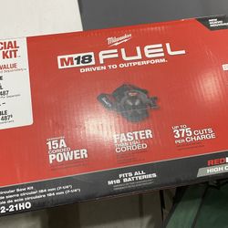 Milwaukee M18 FUEL Brushless 7-1/4 in. Circular Saw Kit with HO