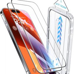 Toughest 9H+ Glass for iPhone 16 Pro Screen Protector