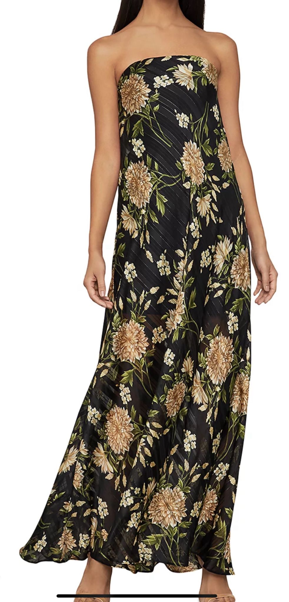 Strapless Long Dress BCBGMAXAZRIA Brand