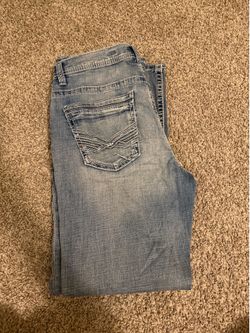 Men’s BKE buckle bootcut jeans 34x32