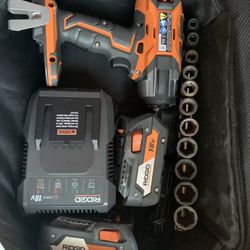 Beautiful Ridgid R86011 Impact Wrench Kit - Construction Home Improvement