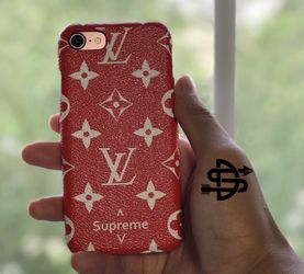 Supreme x Louis Vuitton iPhone case