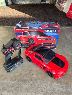 RC Car Traxxas 50+mph Mustang Boss 302 Brushless Vxl 1/16