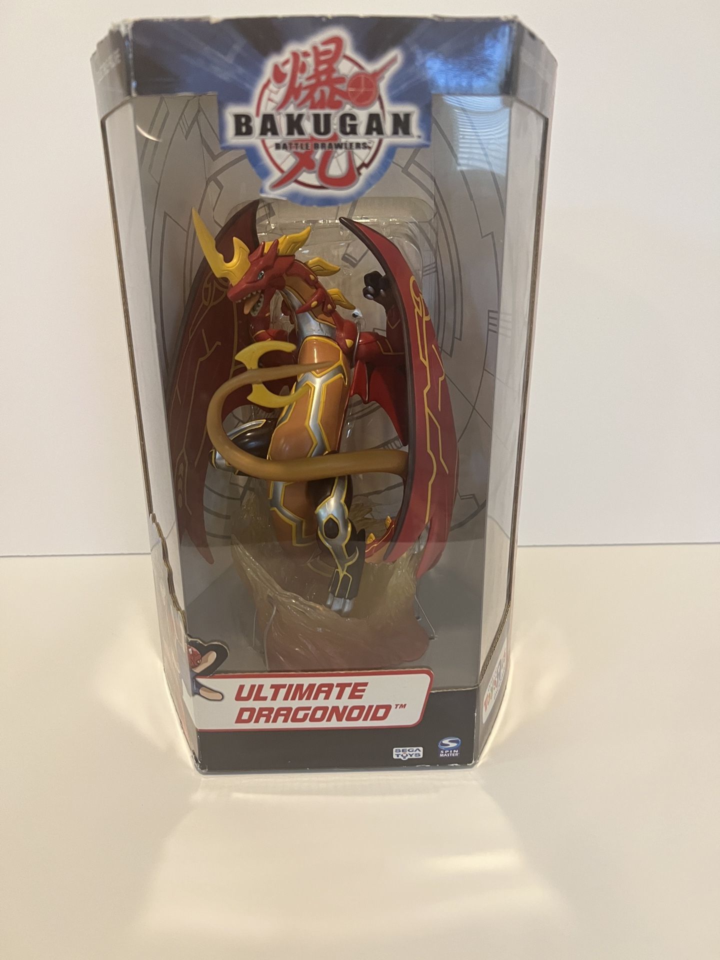 Bakugan Alpha Hydranoid 2008 Spin Master Sega 9” Ultimate Dragonoid New In box Brand new in box. Some minor wear on box-see photos. Has not been op