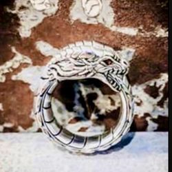 Ring Dragon .925 Ruby Ring