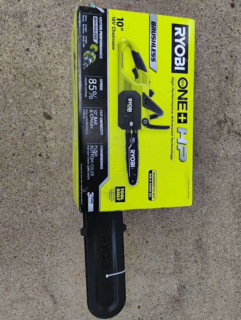 Ryobi Brushless Chainsaw