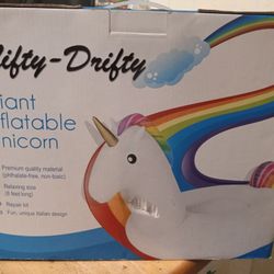 Giant Inflatable Unicorn With Repair Kit