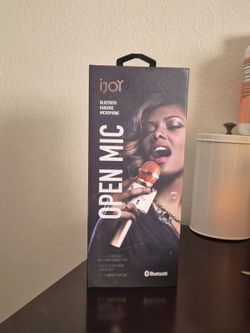 iJoy Open Mic Bluetooth Karaoke Microphone
