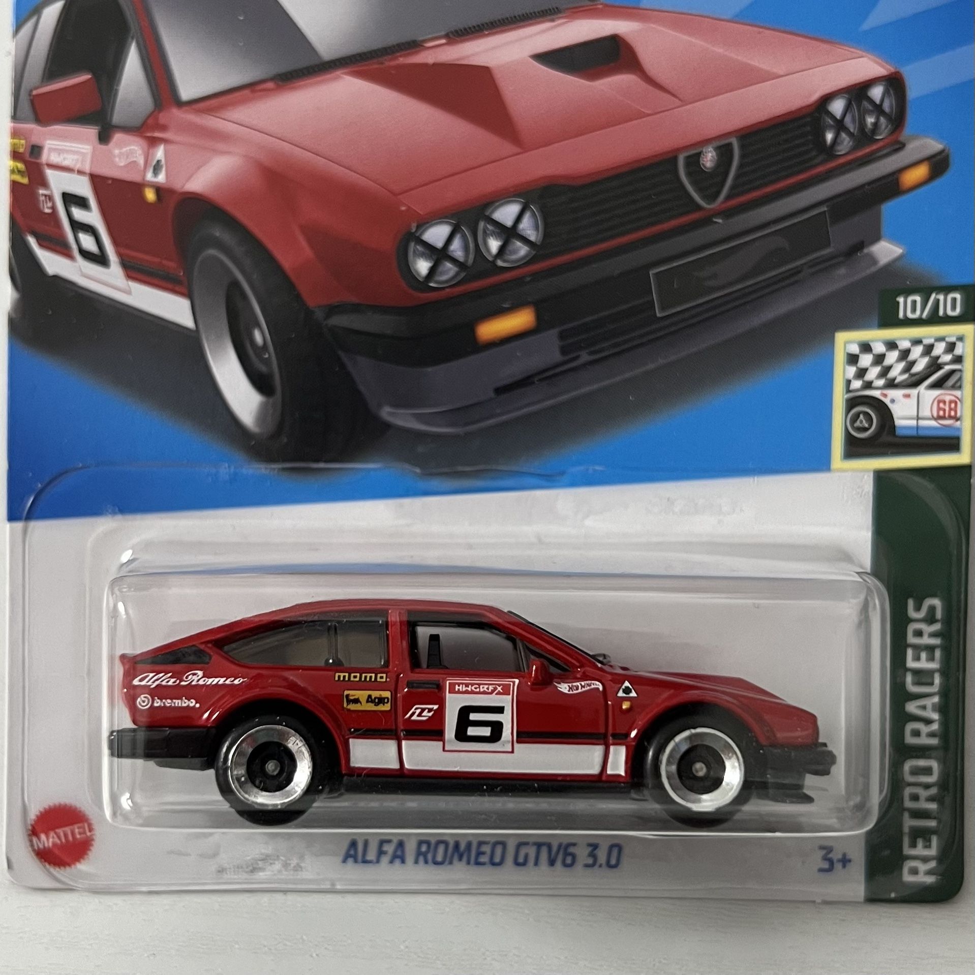 Hot Wheels Alfa Romeo GTV6 3.0 Red