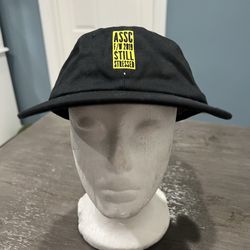 ASSC FW19 Still Stressed Unstructured Hat One Size Black NWT