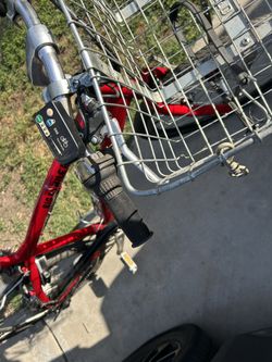 Electric Bike Needs Work, Was Sitting On Garage For Long Time.