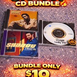 Shaggy CD Bundle Set – Classic Reggae & Hits 🔥