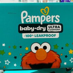 Pampers Baby Dry Ultra Cushiony Diapers 150 count size 4