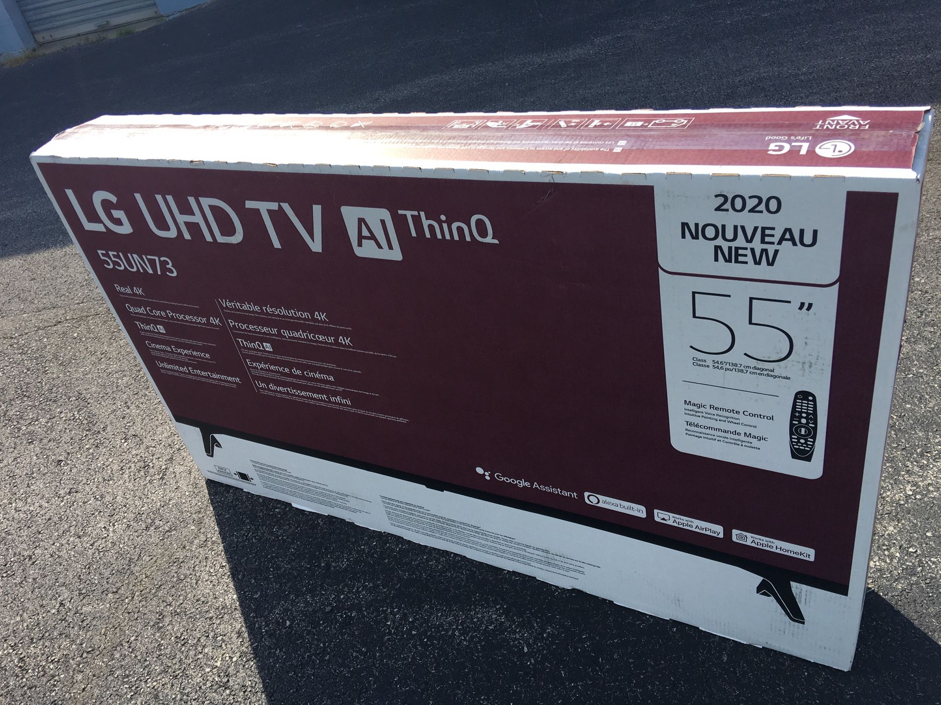 Brand new LG TV 55 inches for sale