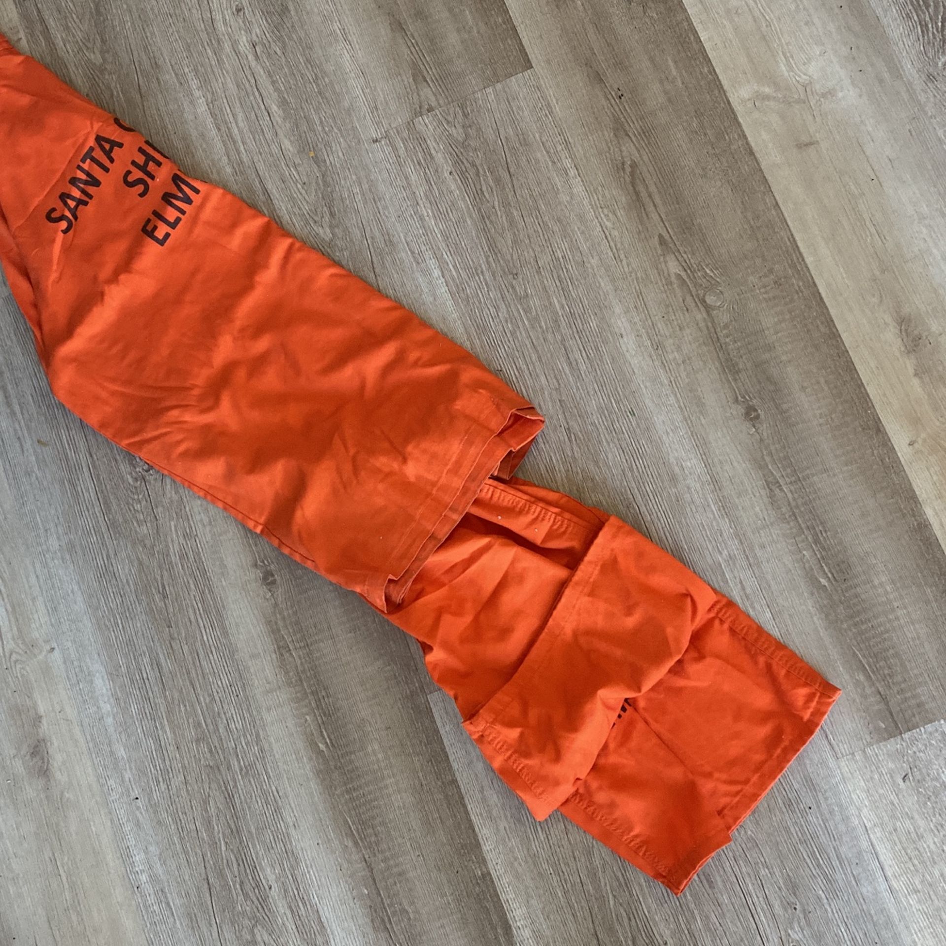 Inmate Costume”” Elm wood  