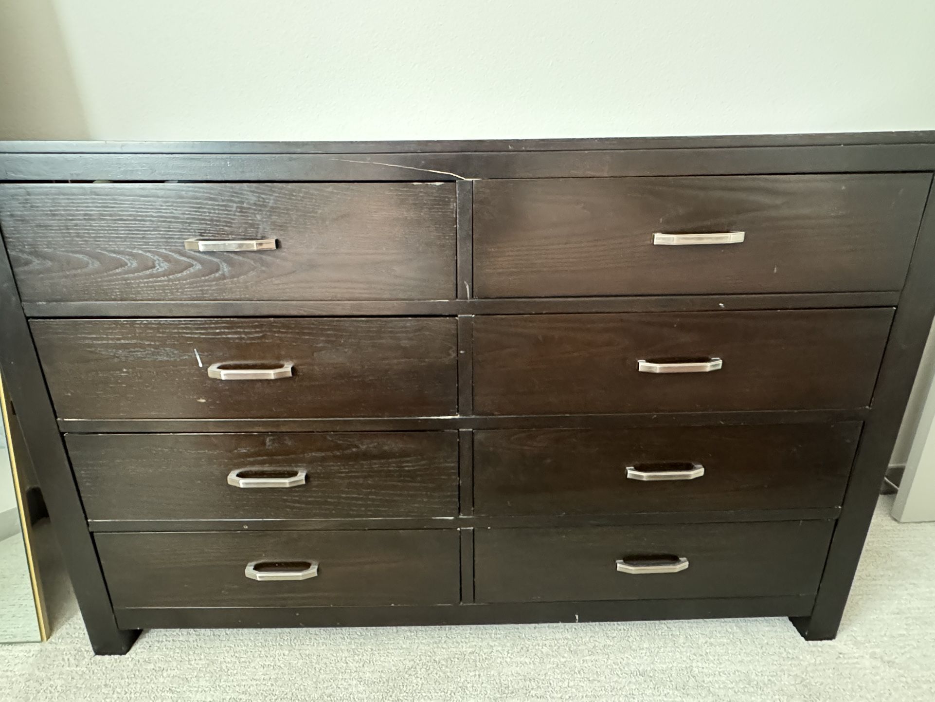 Dark wood Dresser