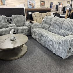Recliner Sofa & Loveseat. 🚚WE DELIVER🚚
