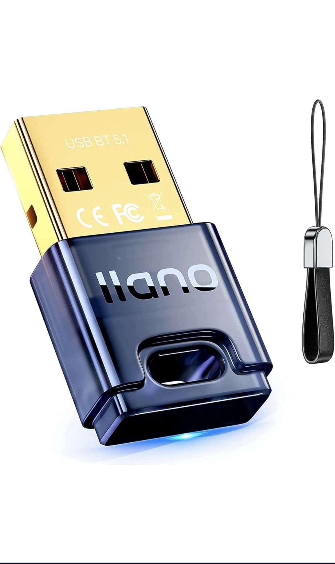 Bluetooth adapter for pc, usb Bluetooth 5.1 dongle receiver