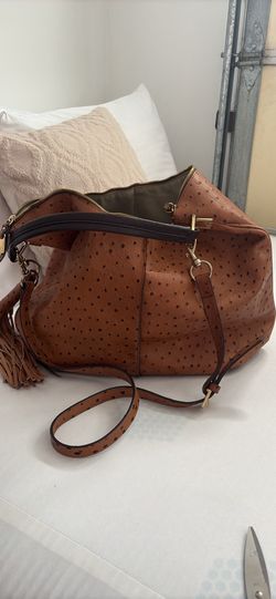 G.I.L.I Ostrich Tote
