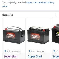 Super Start  Premium Battery 