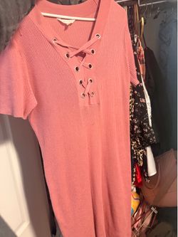 Pink dress