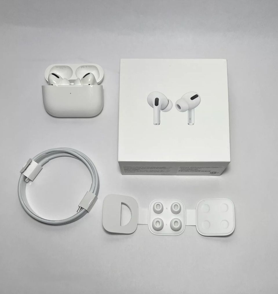 Apple AirPods Pro with Wireless Charging Case - White