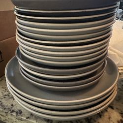 Exceptional great deal - 28 Plates , Lots Of Utensils , bowls 
