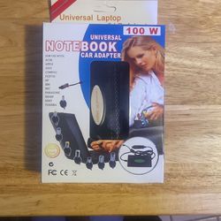  100 W-Universal Laptop (NOTE BOOK)  Car Adapter