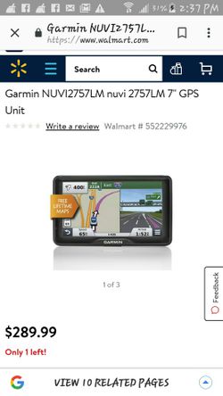 Garmin NUVI 2757LM /NUVI 750