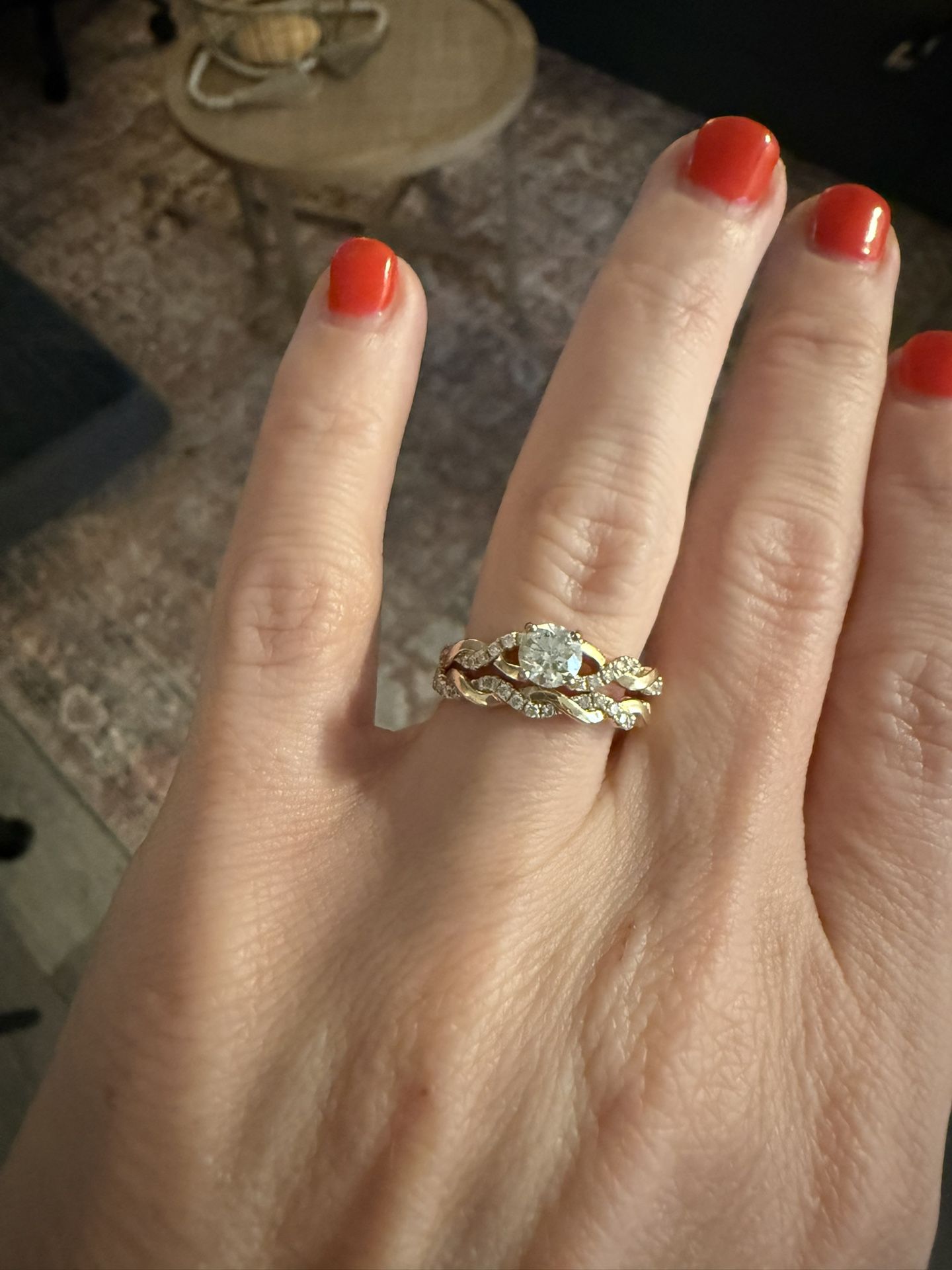 Engagement / Wedding set 