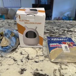 Electric ballon Pump With Balloons