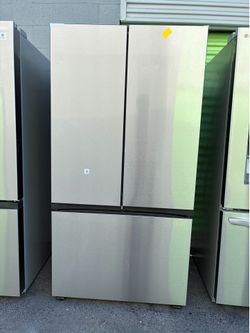 Brand-New 2026 Samsung Bespoke French Door Refrigerator – Stainless Steel – 30 Cu. Ft. – 36” Wide