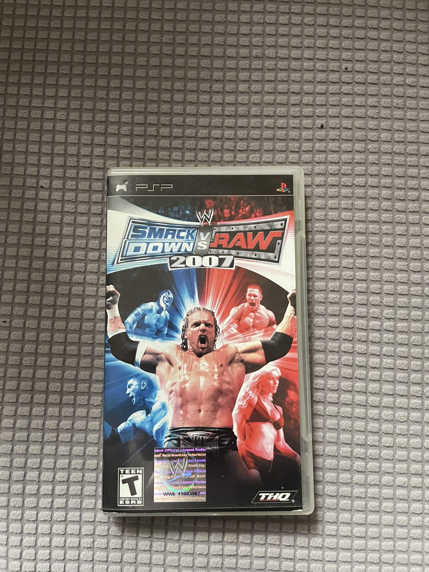 PSP Smackdown VS Raw 2007 Game