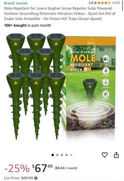 Mole Repellent for Lawns