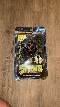 McFarlane Commando Spawn 1995 Deluxe Edition Ultra-Action Figure-NEW-Sealed!