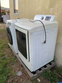 Samsung washer and dryer