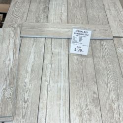 Wood Look Porcelain Tile $0.99 per sf