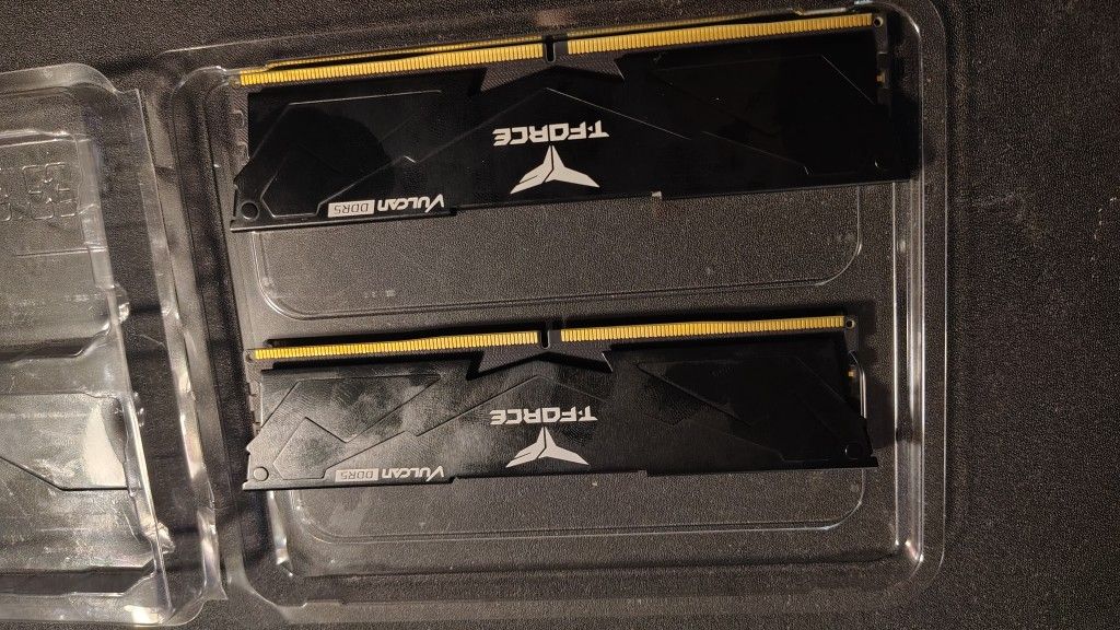 Two 8gb T-Force Ram DDR 5