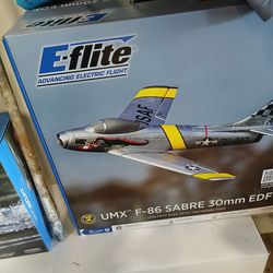 E-flite UMX F-86 Sabre 30mm EDF RC Jet