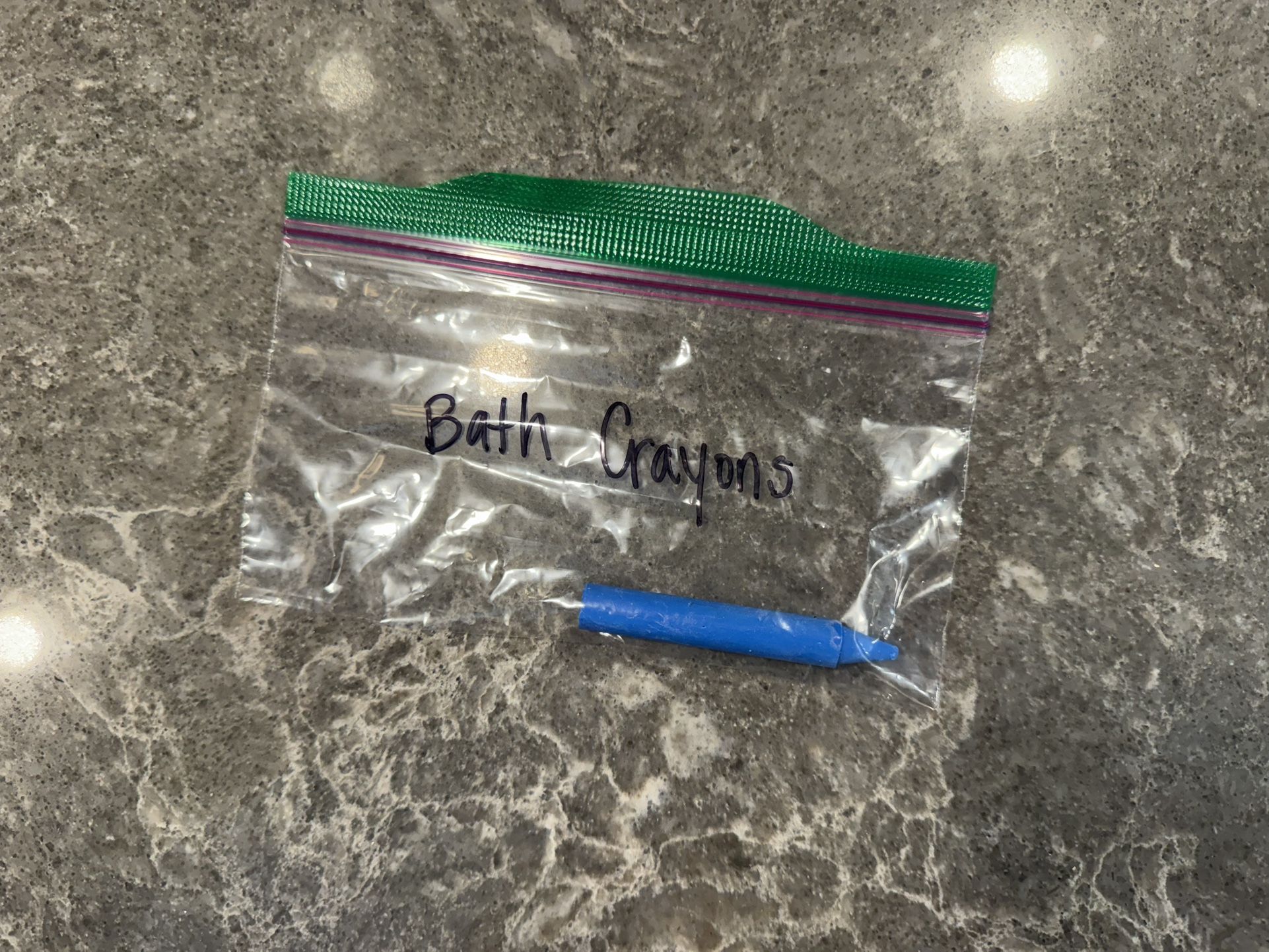 FREE Kids Bath Crayon (NEW) Blue Washable Bath Toy