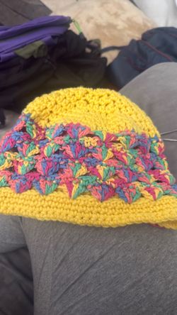 Yellow Knitted Cap