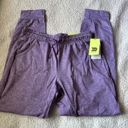 Brand New All In Motion Purple Joggers 